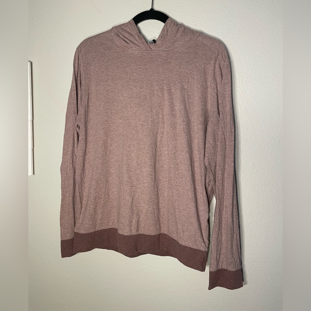 Men's Robert Barakett Hoodie/Shirt. Size Medium, 100% Cotton.